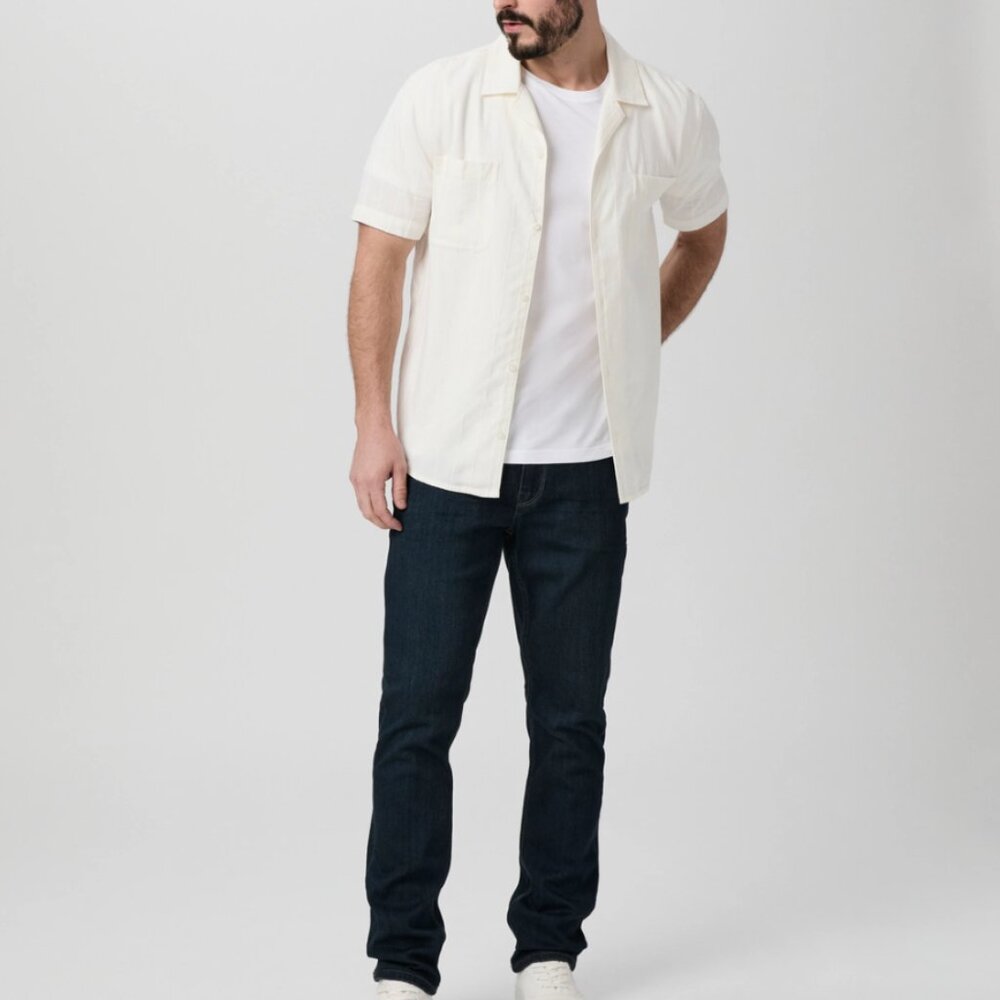 Paige Transcend Federal Slim Straight Jean - Cellar
